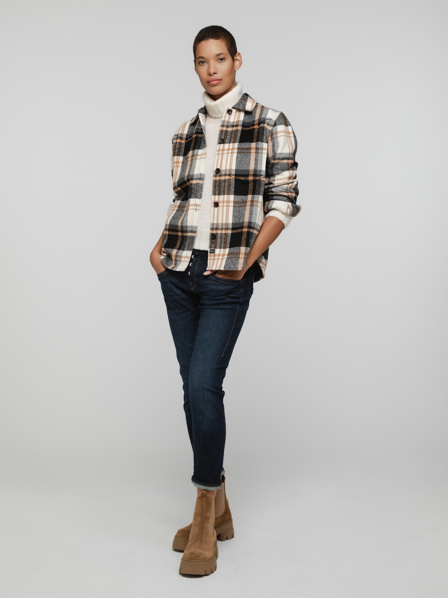 Detailansicht von Karohemd von RAILS