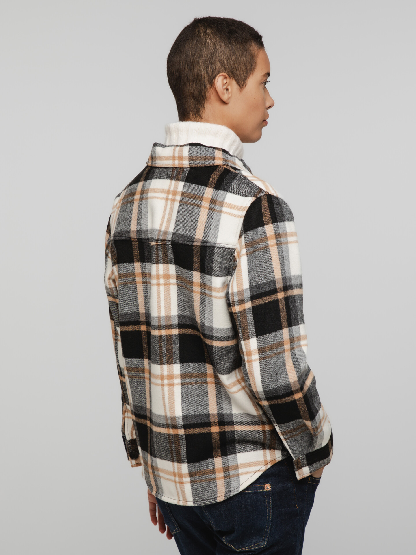 Detailansicht von Karohemd von RAILS