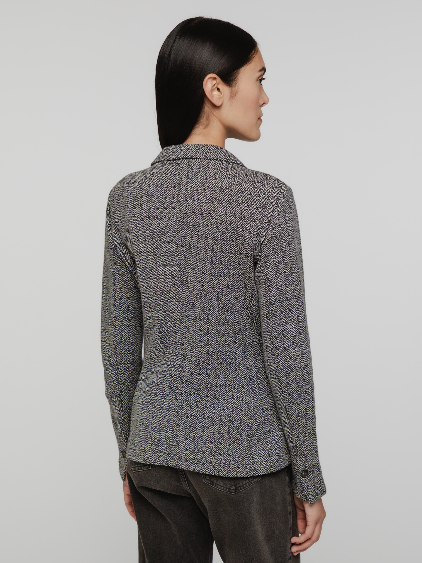 Detailansicht von Blazer aus Baumwolle von DANIELS