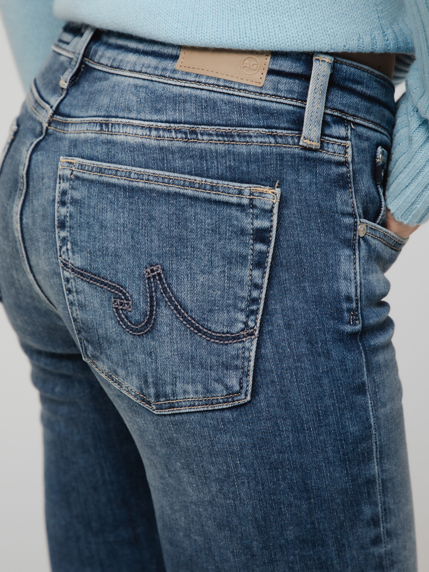 Detailansicht von Ankle Skinny Jeans von ADRIANO GOLDSCHMIED