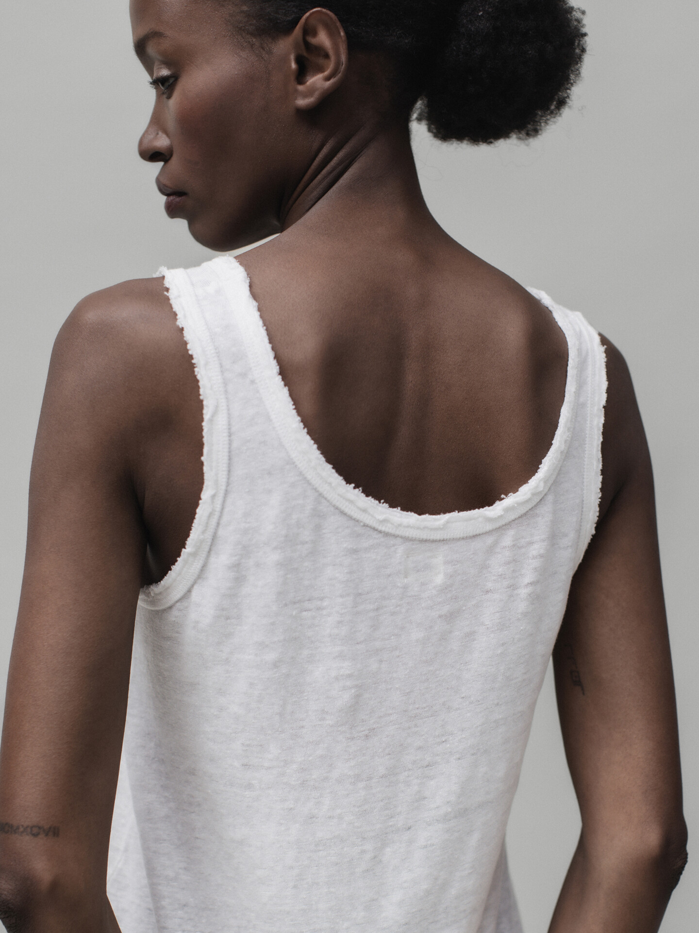 Detailansicht von Top aus Leinen von DANIELS