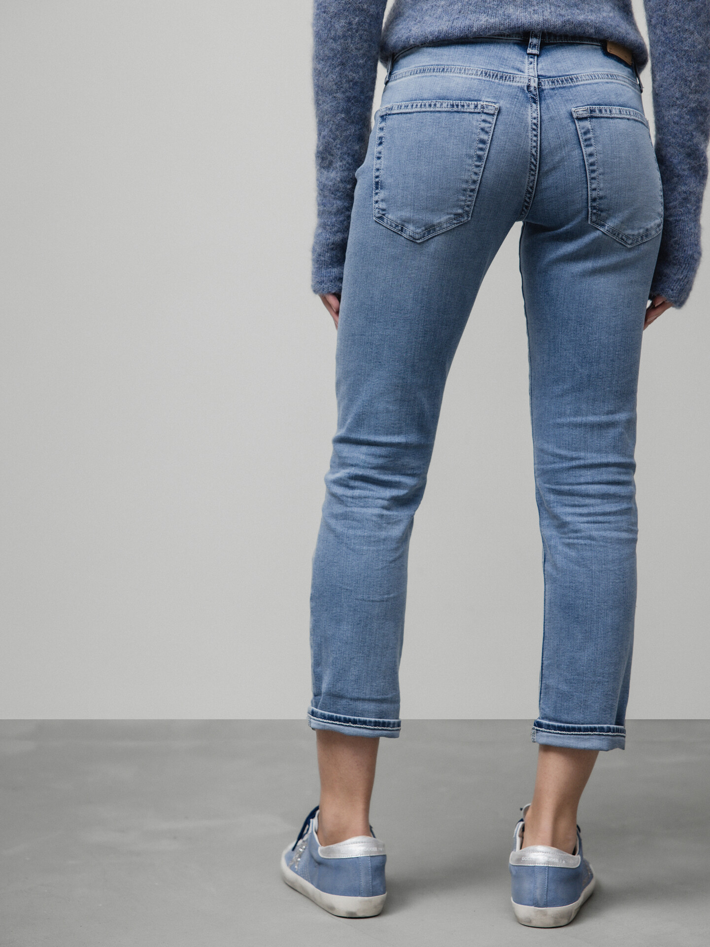 Detailansicht von Slim Fit Jeans von ADRIANO GOLDSCHMIED