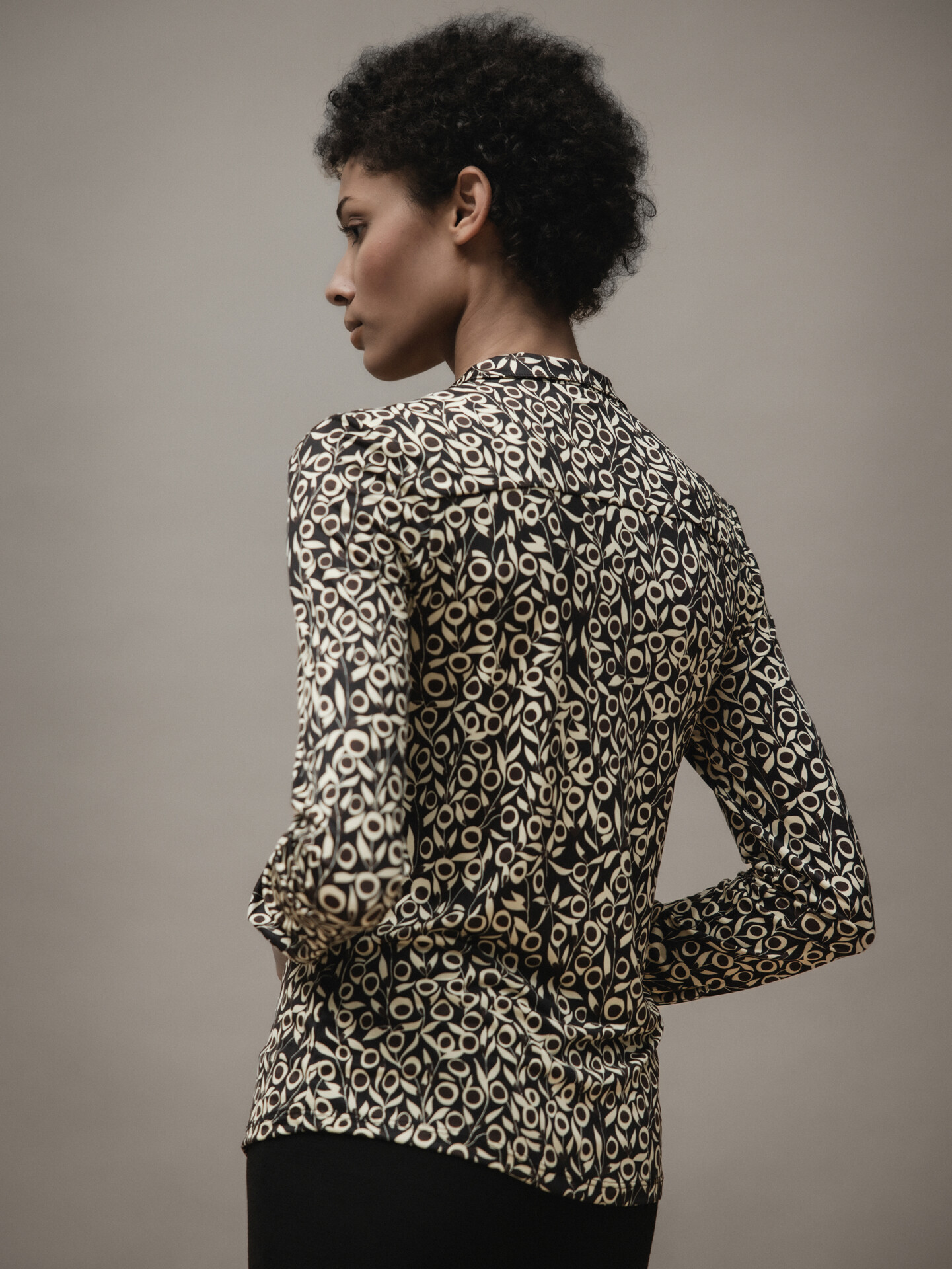 Detailansicht von Gemusterte Bluse von DANIELS