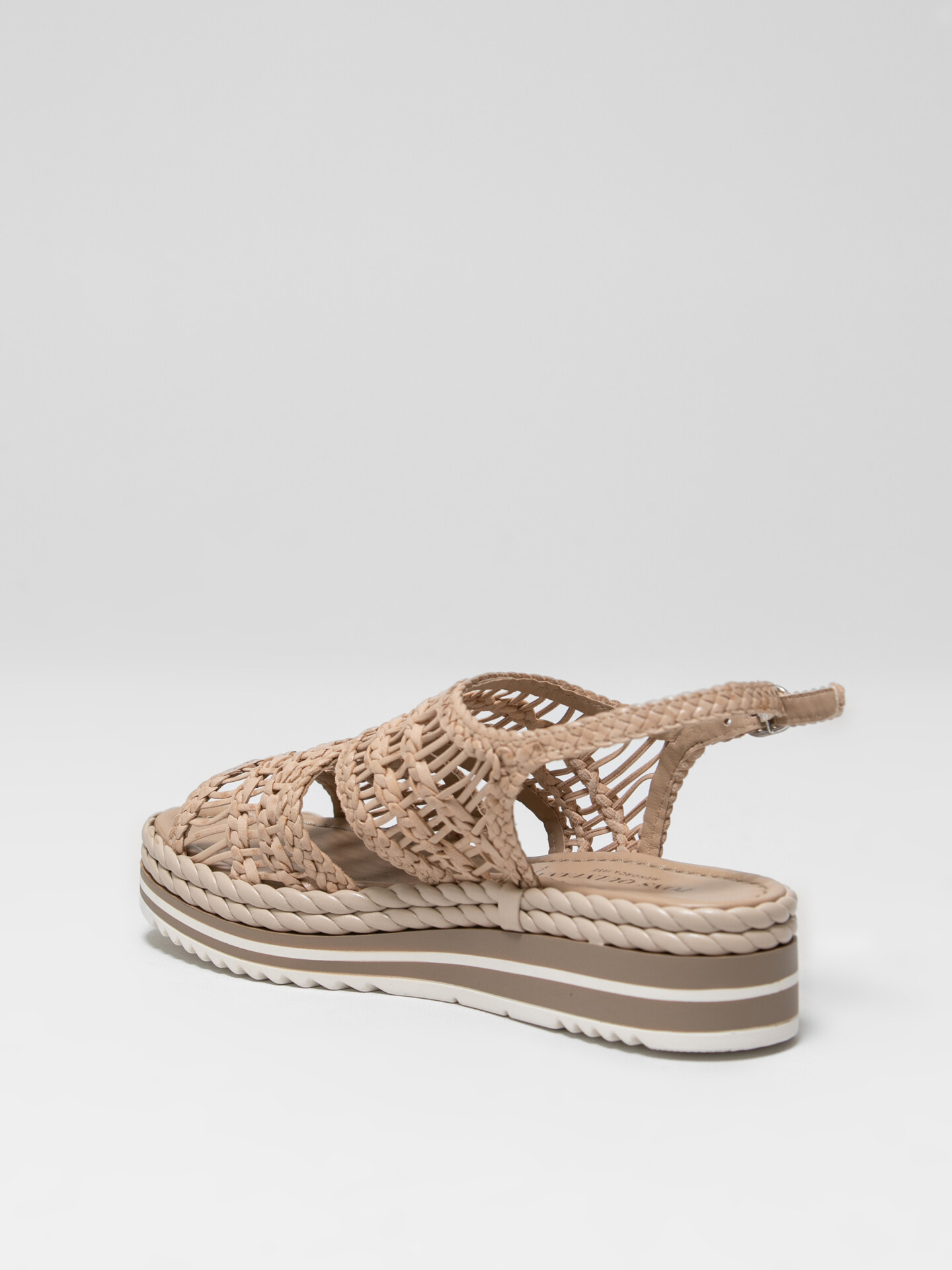 Detailansicht von Plateau-Sandalen von PONS QUINTANA