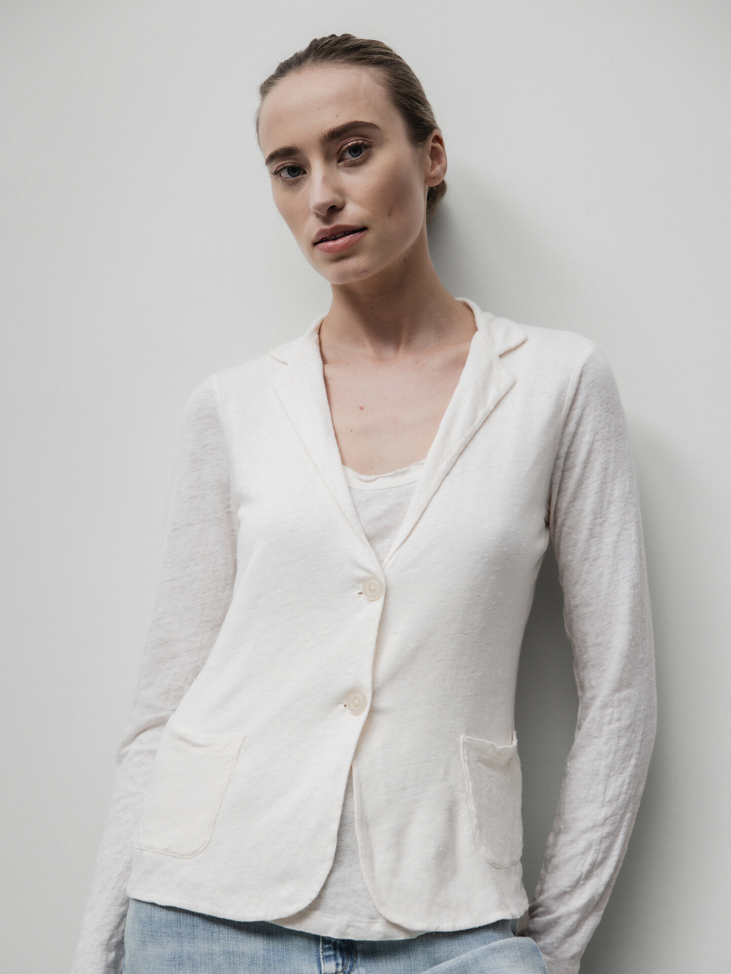 Detailansicht von Leichter Blazer aus Leinen von DANIELS