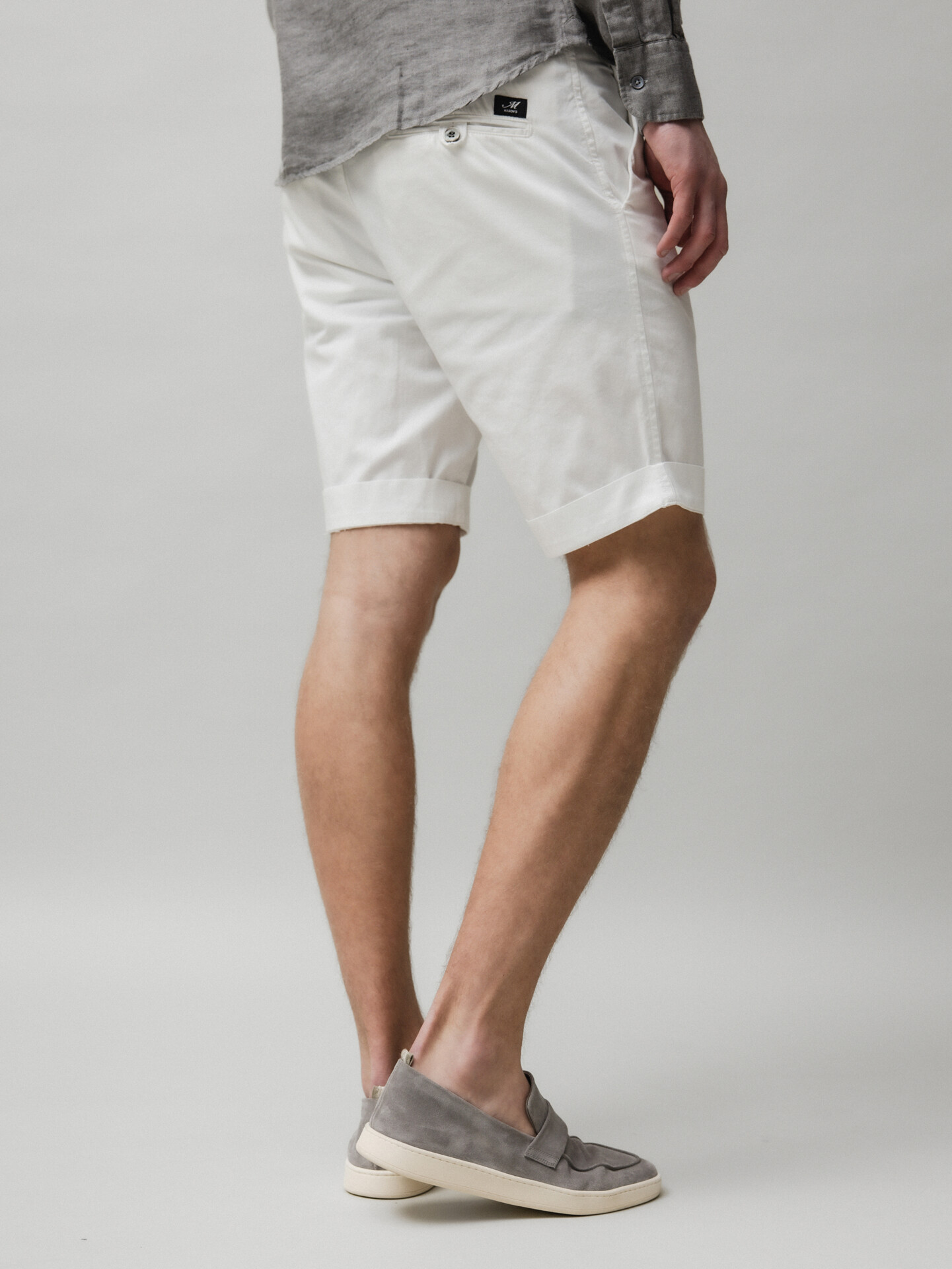 Detailansicht von Bermudas aus Baumwolle von MASON’S