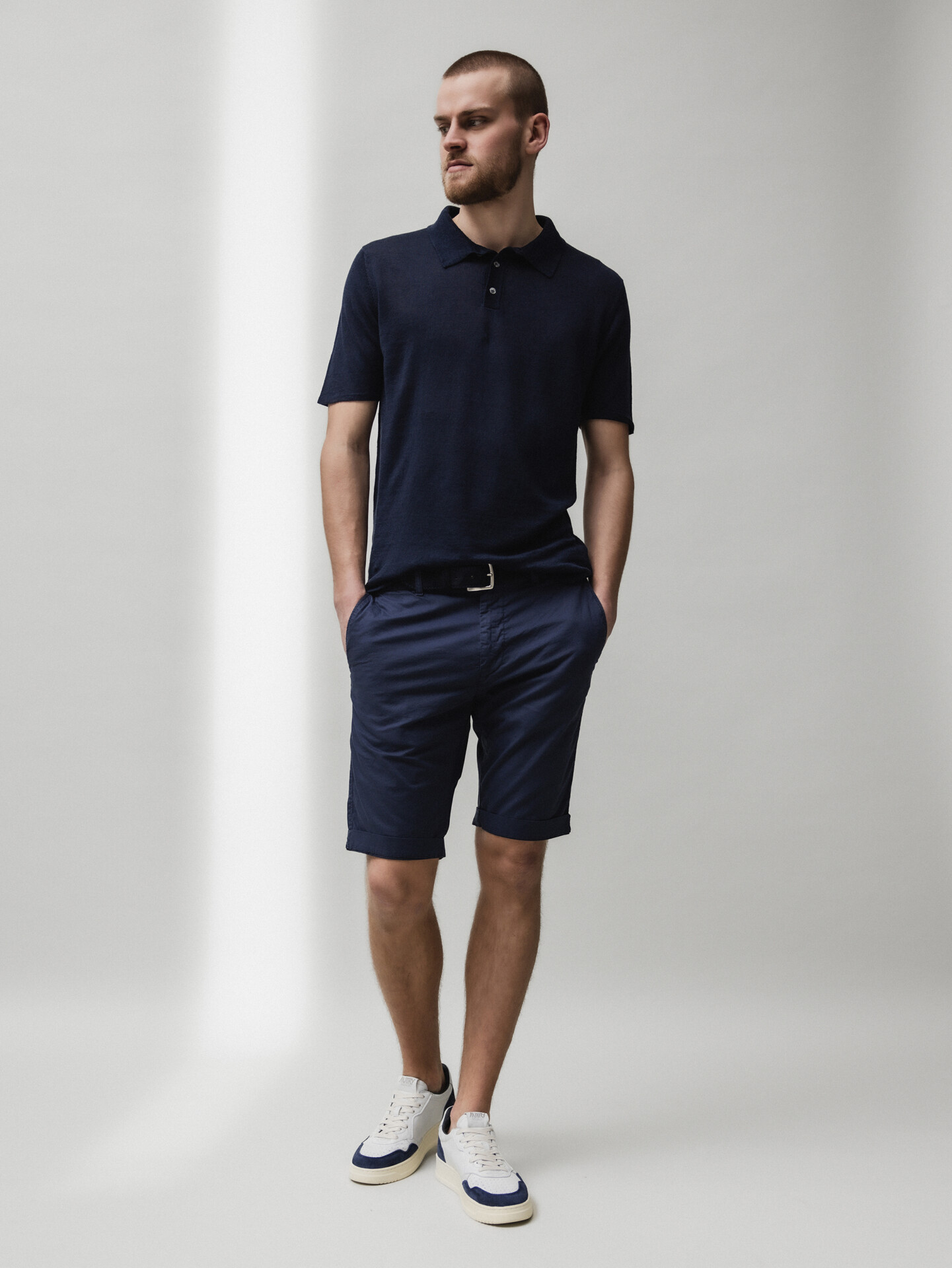 Detailansicht von Bermudas aus Baumwolle von MASON’S