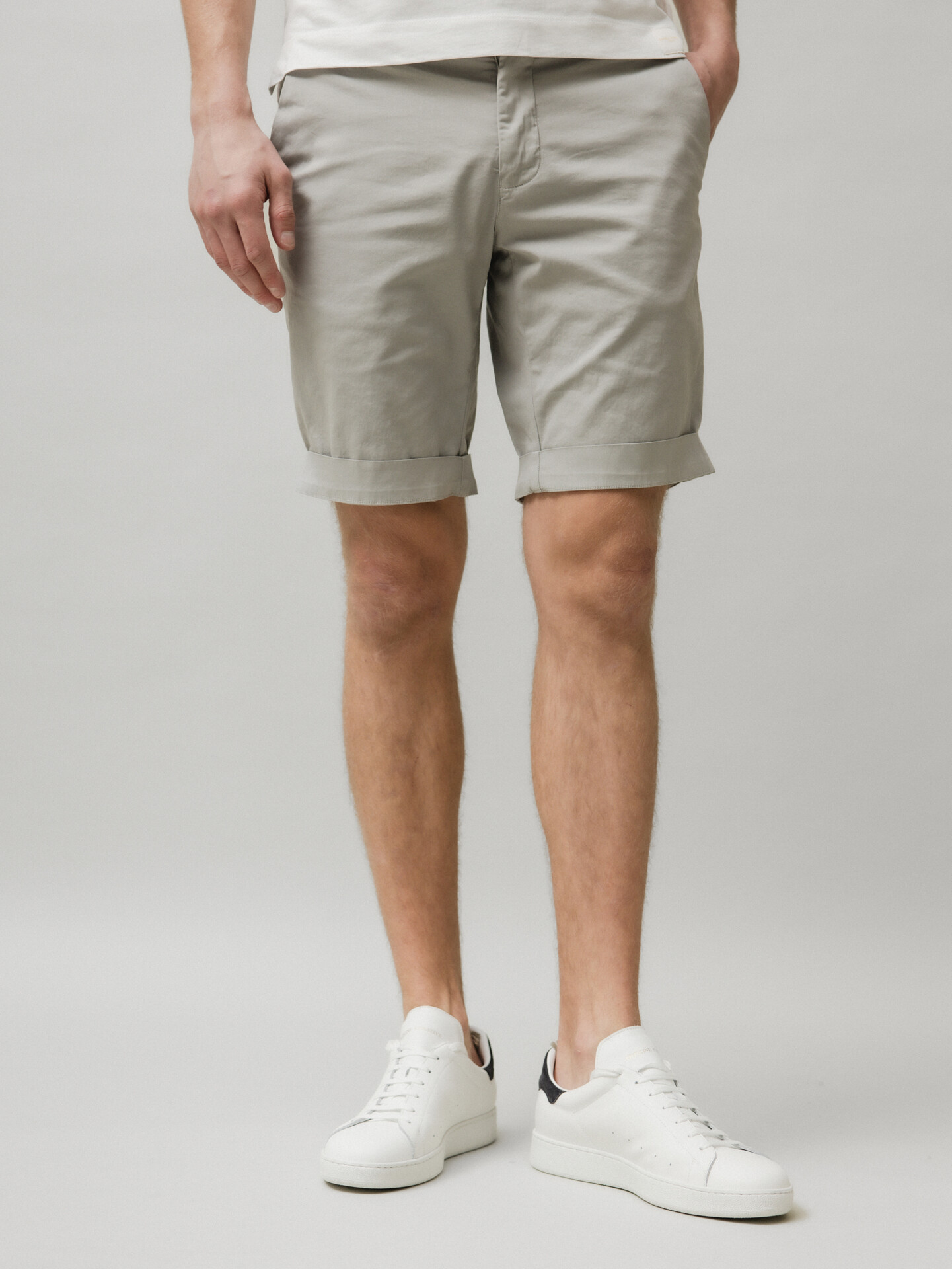 Detailansicht von Bermudas aus Baumwolle von MASON’S