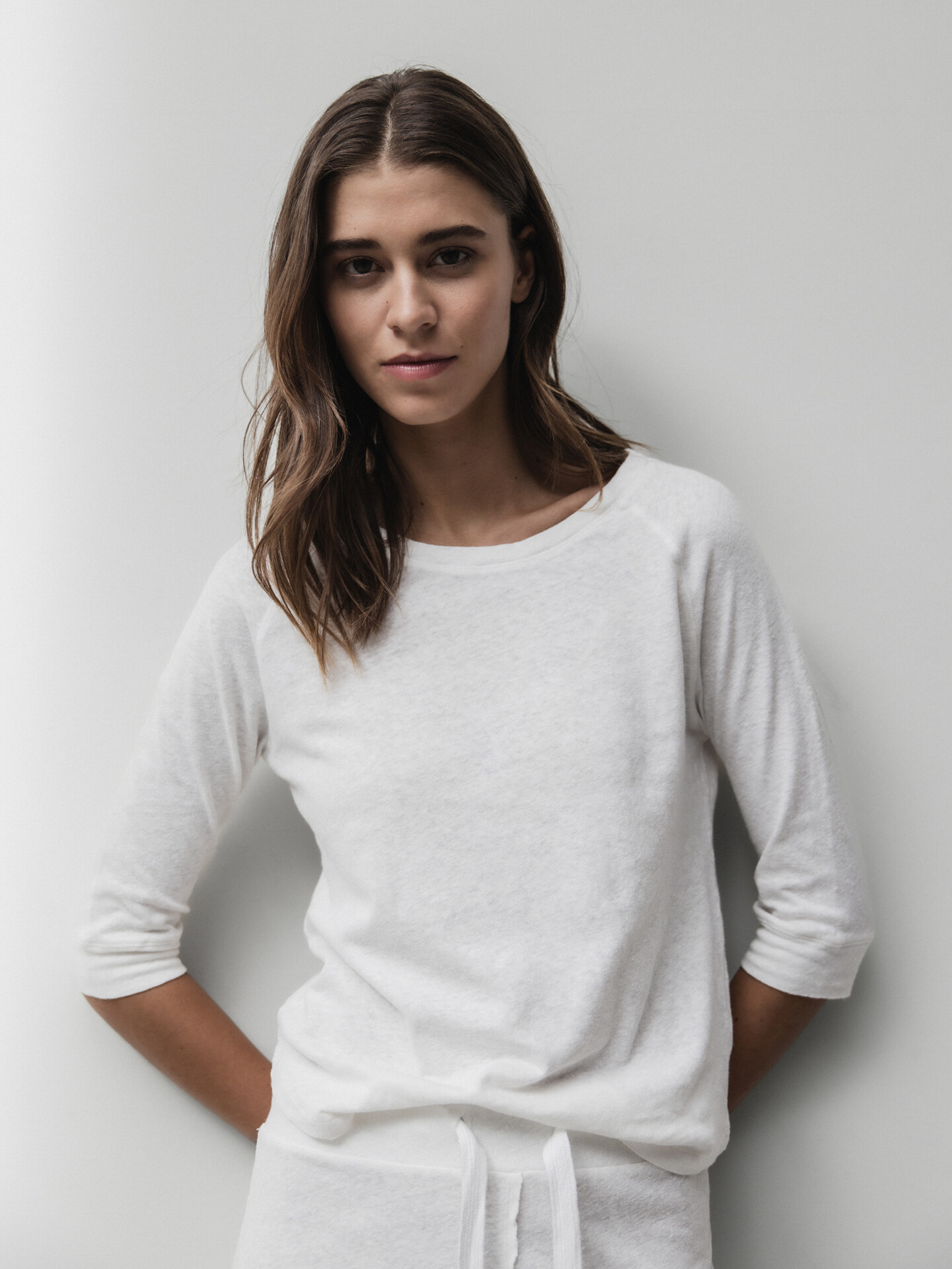 Detailansicht von Langarmshirt mit 3/4 Arm von DANIELS