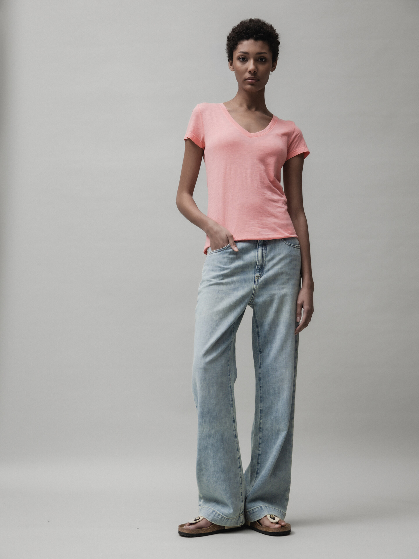 Detailansicht von T-Shirt aus Baumwolle von DANIELS