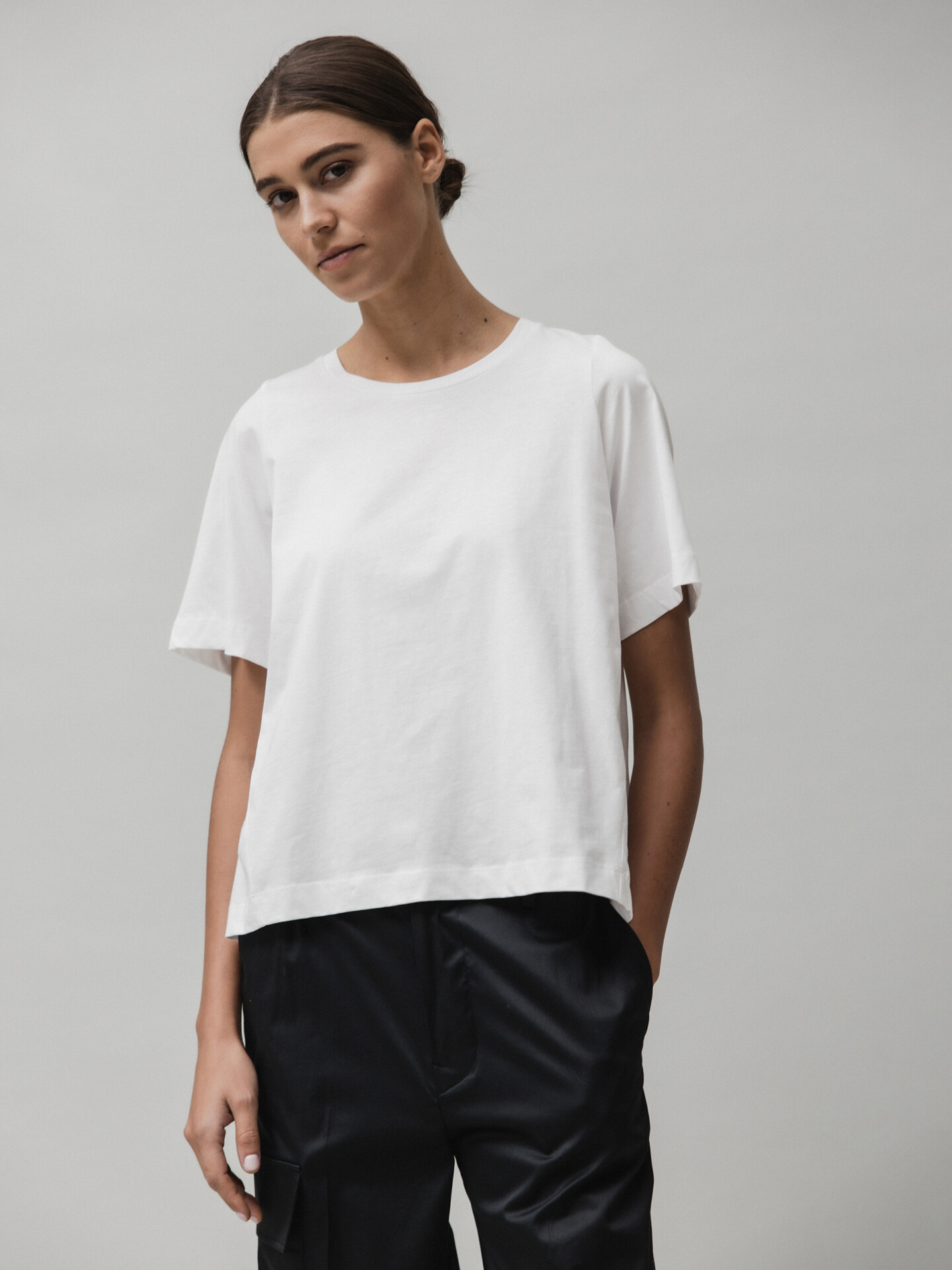 Detailansicht von Oversize T-Shirt aus Baumwolle von LIS LAREIDA