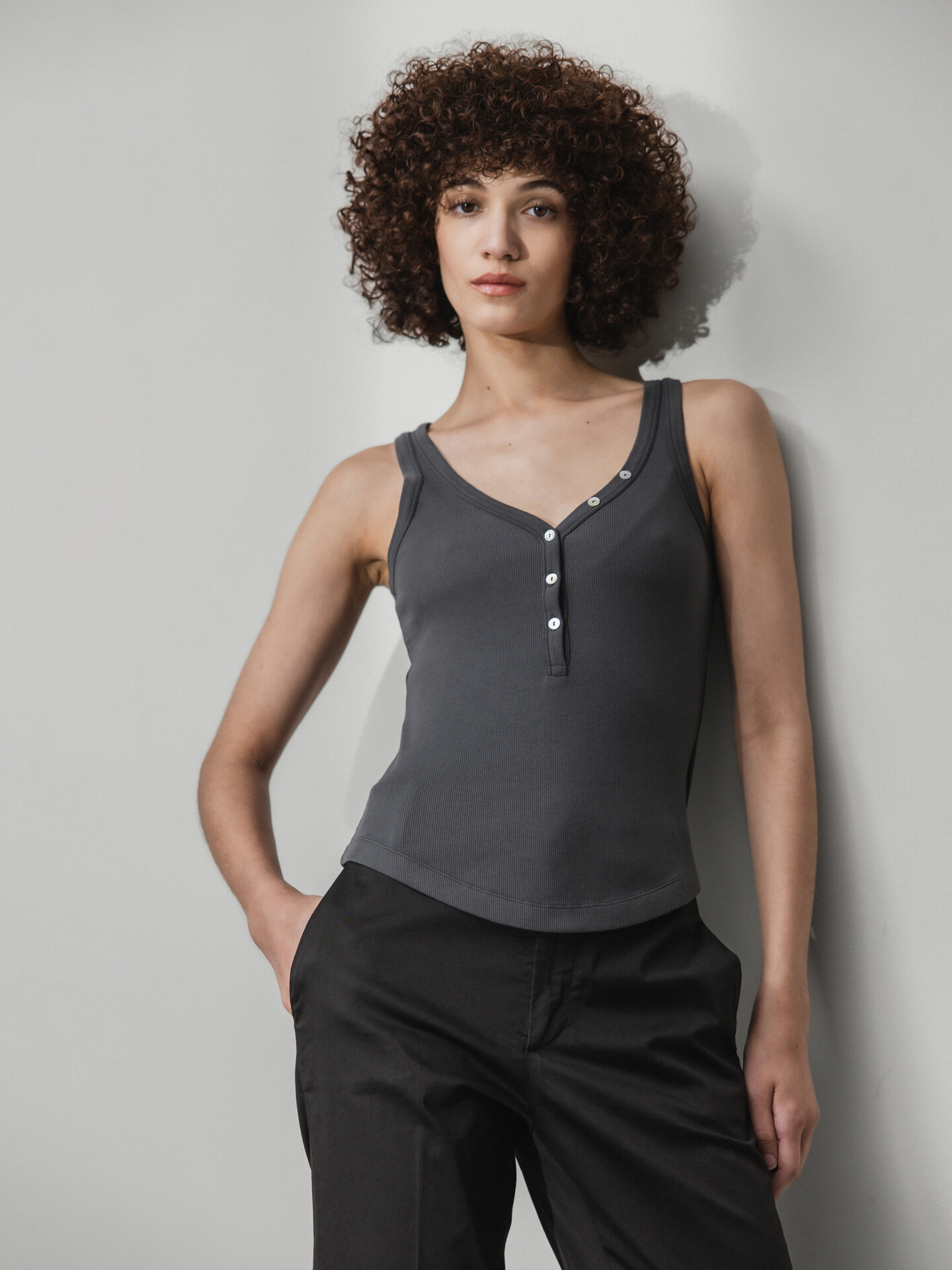 Detailansicht von Top aus Baumwolle von DANIELS