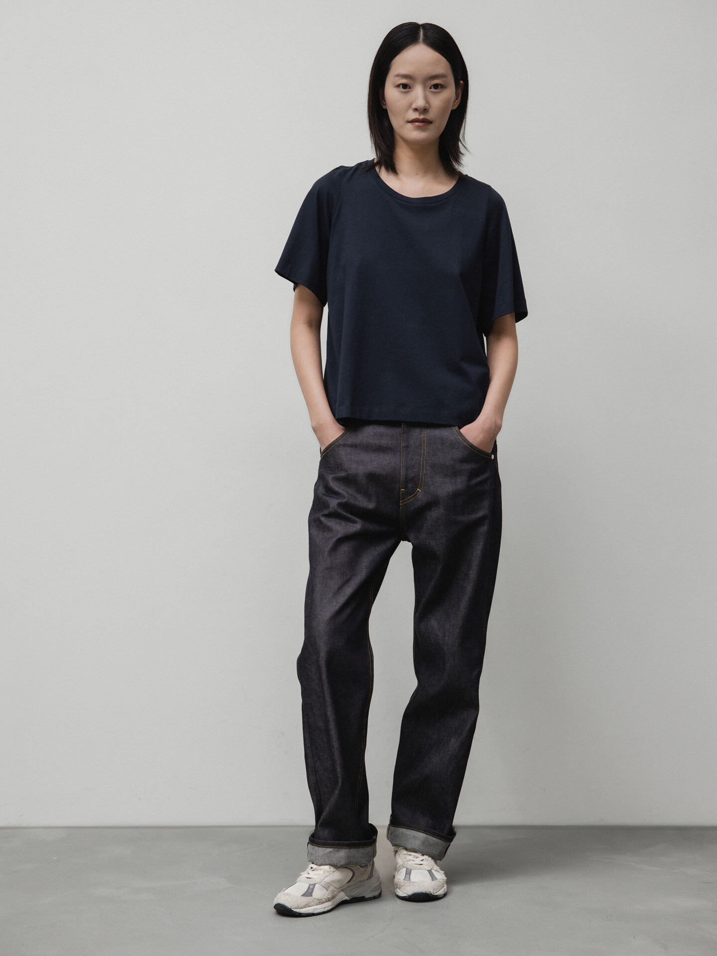 Detailansicht von Oversize T-Shirt aus Baumwolle von LIS LAREIDA