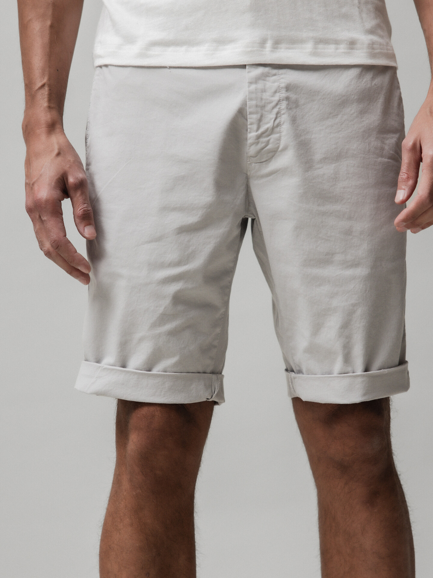 Detailansicht von Bermudas aus Baumwolle von MASON’S