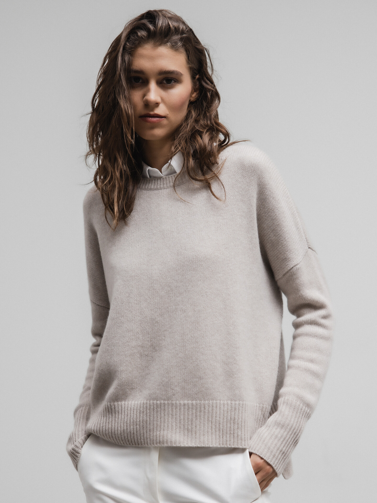 Detailansicht von Pullover aus Cashmere von LISA YANG