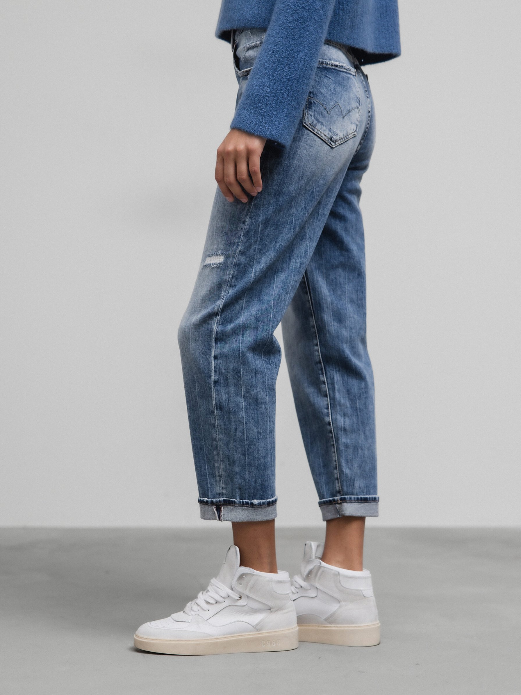 Detailansicht von Loose Fit Jeans von LE TEMPS DES CERISES