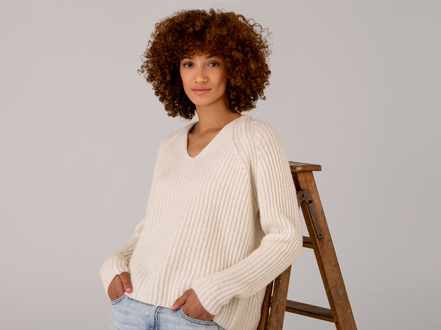 Detailansicht von Pullover aus Alpakawolle von DRYKORN