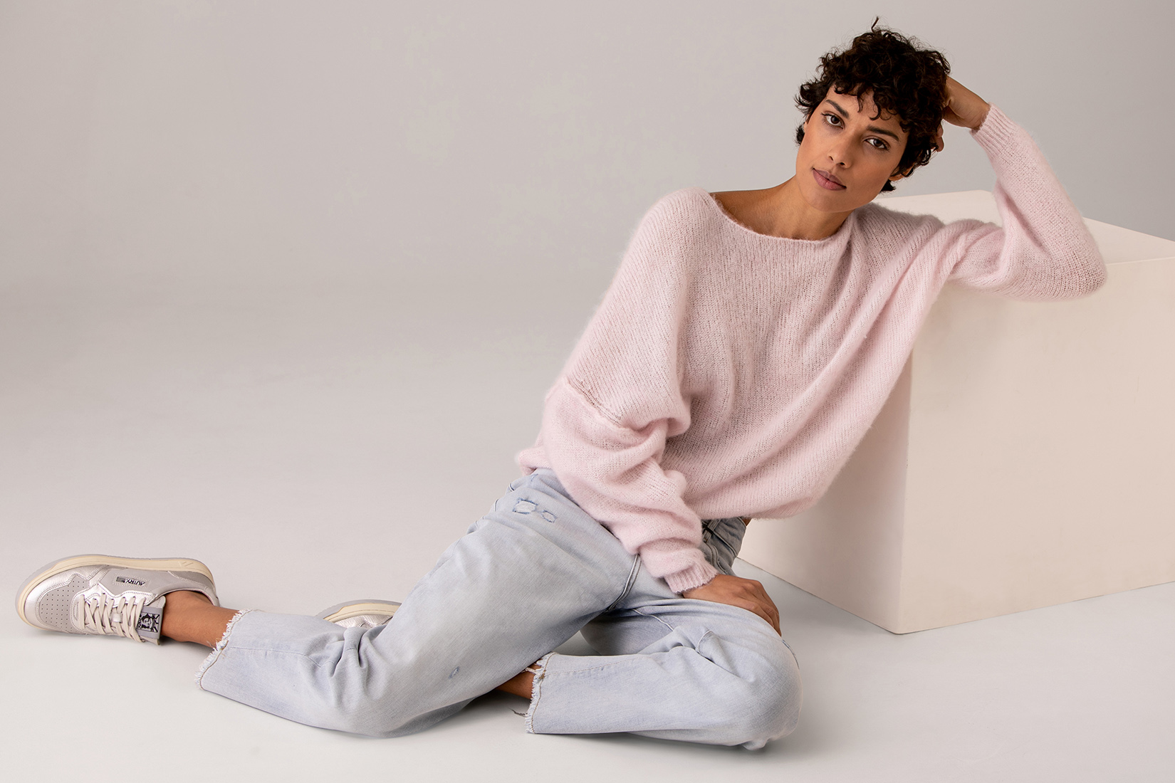 Detailansicht von Oversized Pullover von AMERICAN VINTAGE